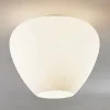 Loftlamper|Loftlamper ^ Lindby Loftlampe Bibiane i glas, opalhvid