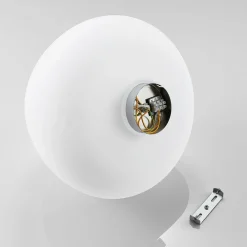 Loftlamper|Loftlamper ^ Lindby Loftlampe Bibiane i glas, opalhvid