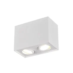 Trio Lighting Spotlights > Loftlampe Biscuit, 2 lyskilder, hvid