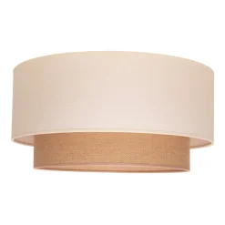 Duolla Loftlamper|Loftlamper > Loftlampe Boho, Ø 60 cm, ecru/jute