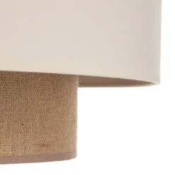 Duolla Loftlamper|Loftlamper > Loftlampe Boho, Ø 60 cm, ecru/jute