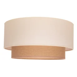Duolla Loftlamper|Loftlamper > Loftlampe Boho, Ø 45 cm ecru/jute