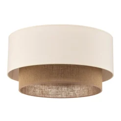 Duolla Loftlamper|Loftlamper > Loftlampe Boho, Ø 45 cm ecru/jute