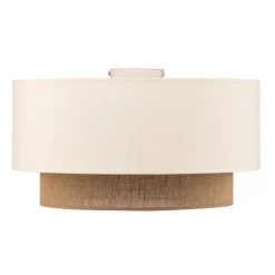 Duolla Loftlamper|Loftlamper > Loftlampe Boho, Ø 45 cm ecru/jute
