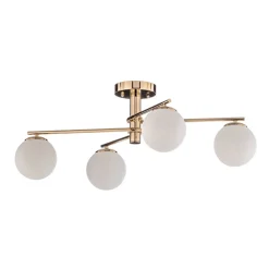 Lucea Gang|Loftlamper > Loftlampe Bumerang, guld, 4 lyskilder