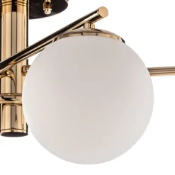 Lucea Gang|Loftlamper > Loftlampe Bumerang, guld, 4 lyskilder