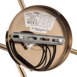 Lucea Gang|Loftlamper > Loftlampe Bumerang, guld, 4 lyskilder