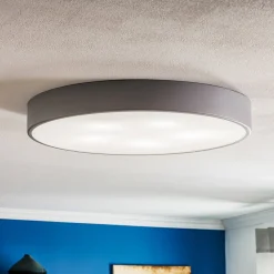 TEMAR LIGHTING Loftlamper > Loftlampe Cleo 600, Ø 60 cm grå
