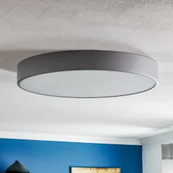 TEMAR LIGHTING Loftlamper > Loftlampe Cleo 600, Ø 60 cm grå