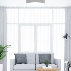 TEMAR LIGHTING Loftlamper > Loftlampe Cleo 600, Ø 60 cm grå