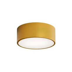 TEMAR LIGHTING Loftlamper|Loftlamper > Loftlampe Cleo, Ø 20 cm, IP54, guldfarvet, metal, E27