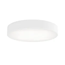 TEMAR LIGHTING Loftlamper|Loftlamper > Loftlampe Cleo, Ø 50 cm, IP54, hvid, metal, E27