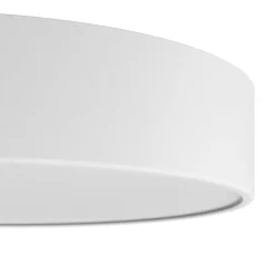 TEMAR LIGHTING Loftlamper|Loftlamper > Loftlampe Cleo, Ø 50 cm, IP54, hvid, metal, E27