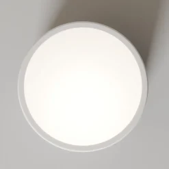 TEMAR LIGHTING Gang|Loftlamper > Loftlampe Cleo, Ø 20 cm, IP20, hvid, metal, E27