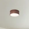 TEMAR LIGHTING Loftlamper|Loftlamper > Loftlampe Cleo, Ø 20 cm, IP54, kobberfarvet, metal, E27
