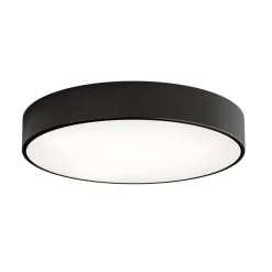 TEMAR LIGHTING Loftlamper > Loftlampe Cleo, Ø 50 cm, IP54, sort, metal, E27