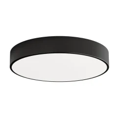 TEMAR LIGHTING Loftlamper > Loftlampe Cleo, Ø 50 cm, IP54, sort, metal, E27