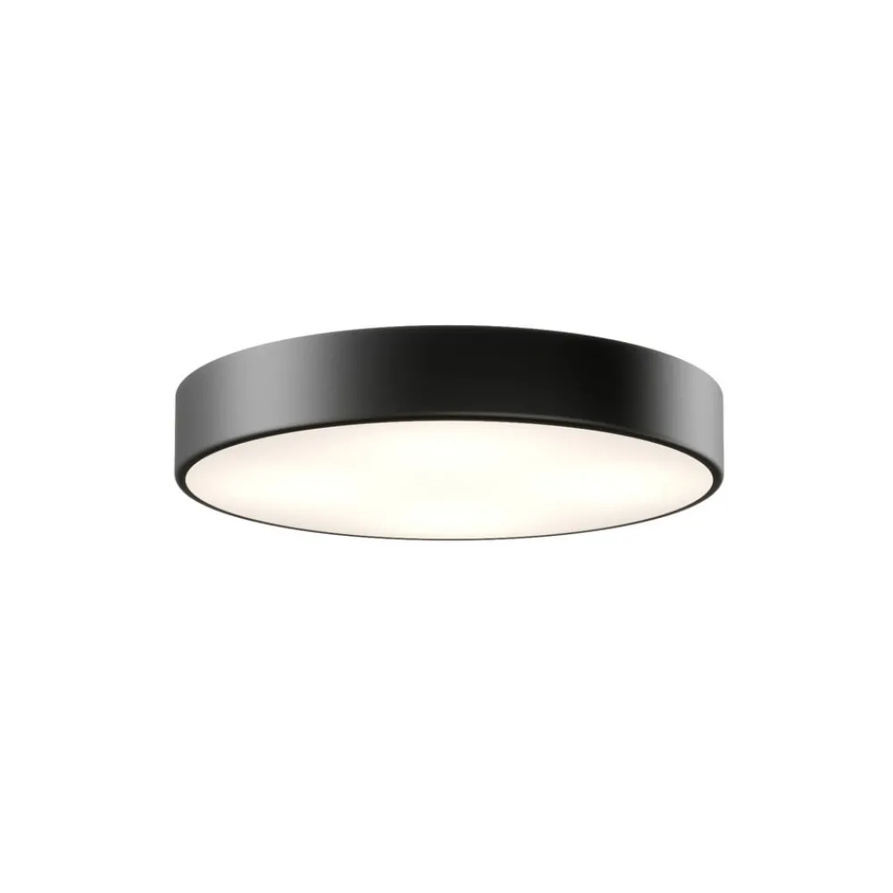Gang|Loftlamper ^ TEMAR LIGHTING Loftlampe Cleo, Ø 50 cm, IP20, sort, metal, E27