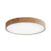 Loftlamper|Loftlamper ^ TEMAR LIGHTING Loftlampe Cleo DR800, egetræ, Ø 80 cm, 6 lyskilder, E27