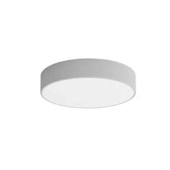 TEMAR LIGHTING Loftlamper > Loftlampe Cleo 400, grå, sensor, IP54, Ø 40 cm, metal