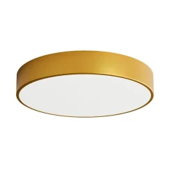 TEMAR LIGHTING Loftlamper > Loftlampe Cleo 500, guld, sensor, IP54, Ø 50 cm, metal