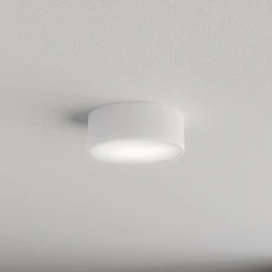 TEMAR LIGHTING Loftlamper > Loftlampe Cleo 200, hvid, sensor, IP54, Ø 20 cm, metal