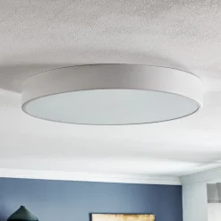 TEMAR LIGHTING Gang|Loftlamper > Loftlampe Cleo 600, hvid, sensor, IP20, Ø 60 cm, metal