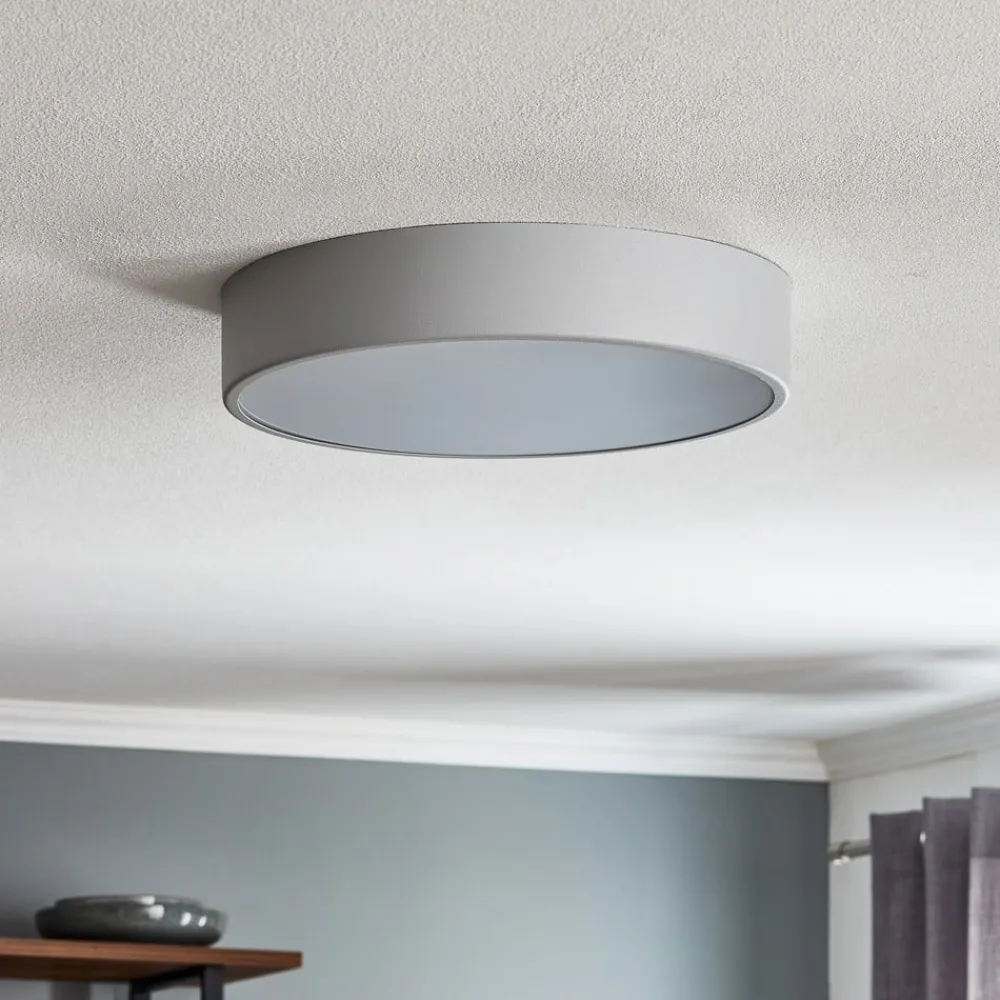 TEMAR LIGHTING Loftlamper|Loftlamper > Loftlampe Cleo 400, IP54, Ø 40 cm grå