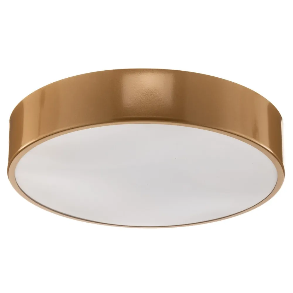 Loftlamper ^ TEMAR LIGHTING Loftlampe Cleo 400, IP54, Ø 40 cm guld