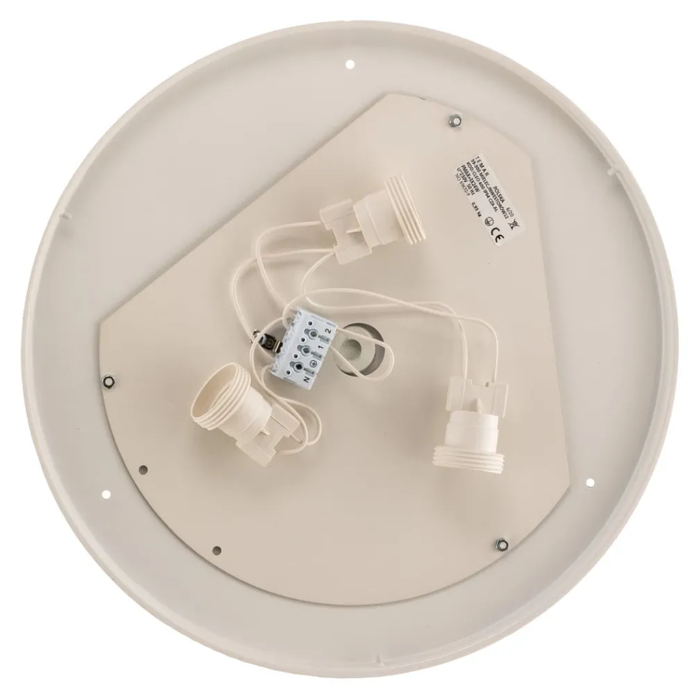 Loftlamper ^ TEMAR LIGHTING Loftlampe Cleo 400, IP54, Ø 40 cm guld
