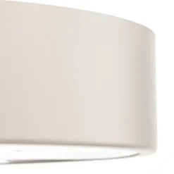 Loftlamper|Loftlamper ^ TEMAR LIGHTING Loftlampe Cleo 400, IP54, Ø 40 cm hvid