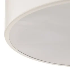 Loftlamper|Loftlamper ^ TEMAR LIGHTING Loftlampe Cleo 400, IP54, Ø 40 cm hvid