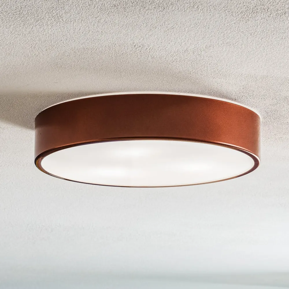 Loftlamper|Loftlamper ^ TEMAR LIGHTING Loftlampe Cleo 400, IP54, Ø 40 cm kobber