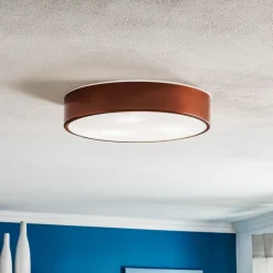 Loftlamper|Loftlamper ^ TEMAR LIGHTING Loftlampe Cleo 400, IP54, Ø 40 cm kobber