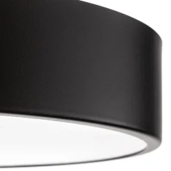 Loftlamper|Loftlamper ^ TEMAR LIGHTING Loftlampe Cleo 400, IP54, Ø 40 cm sort