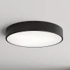 TEMAR LIGHTING Loftlamper > Loftlampe Cleo 500, sort, sensor, IP54, Ø 50 cm, metal