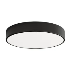 TEMAR LIGHTING Loftlamper > Loftlampe Cleo 500, sort, sensor, IP54, Ø 50 cm, metal