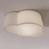 TK Lighting Gang|Loftlamper > Loftlampe Cloud i tekstil, længde 41 cm, grå