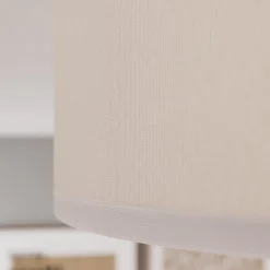 TK Lighting Gang|Loftlamper > Loftlampe Cloud i tekstil, længde 41 cm, grå