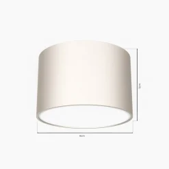Loftlamper|Loftlamper ^ Eko-Light Loftlampe Cloudy 1 lyskilde hvid
