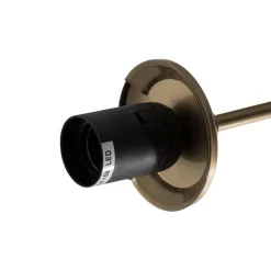 Opviq Gang|Loftlamper > Loftlampe Damar, guld, glas, 2 lyskilder, længde 44 cm, E27