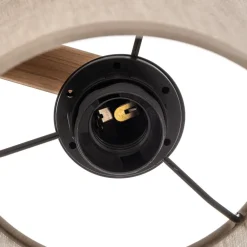 Loftlamper|Loftlamper ^ TK Lighting Loftlampe Deva, tekstil, 3 lyskilder