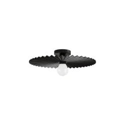 Loftlamper ^ Linea Light Loftlampe Doge_S, sort, metal, Ø 39 cm, E27