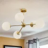 Euluna Loftlamper|Loftlamper > Loftlampe Dori, 5 lyskilder, guld