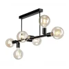 Lamkur Loftlamper > Loftlampe Eliza, 6 lyskilder, sort
