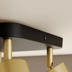 Nowodvorski Lighting Loftlamper|Spotlights > Loftlampe Eye Spot med 4 lyskilder, sort/messing