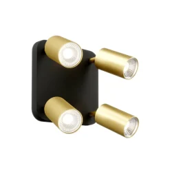 Nowodvorski Lighting Loftlamper|Spotlights > Loftlampe Eye Spot med 4 lyskilder, sort/messing