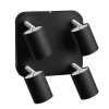 Nowodvorski Lighting Spotlights > Loftlampe Eye Spot med 4 lyskilder, firkantet, sort