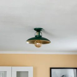 Eko-Light Loftlamper|Loftlamper > Loftlampe Felix, grøn/guld