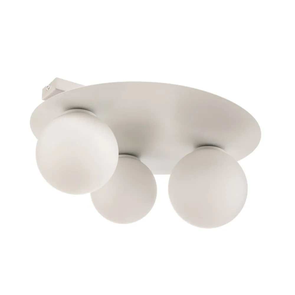 SIGMA Loftlamper > Loftlampe Firn, rund, 3 lyskilder, hvid